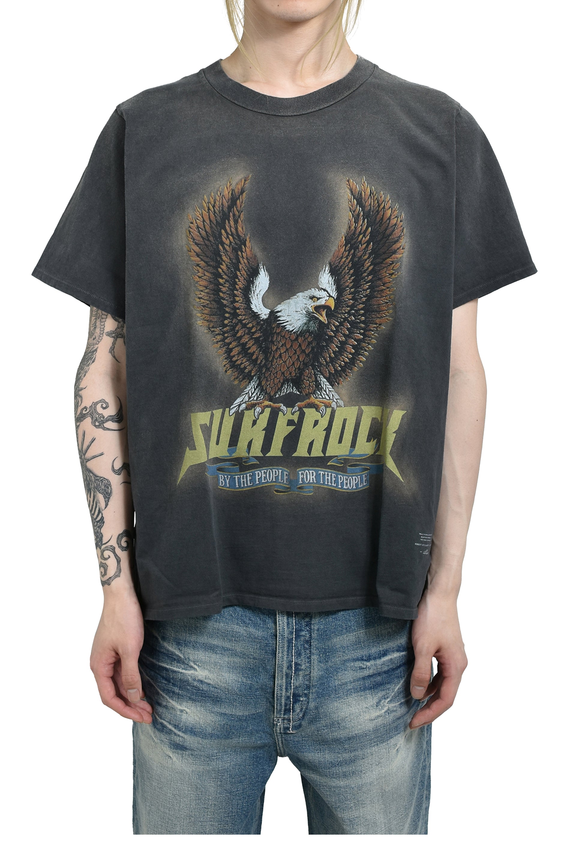 JUN/NAKAYAMA WING T-SHIRTS / BLK