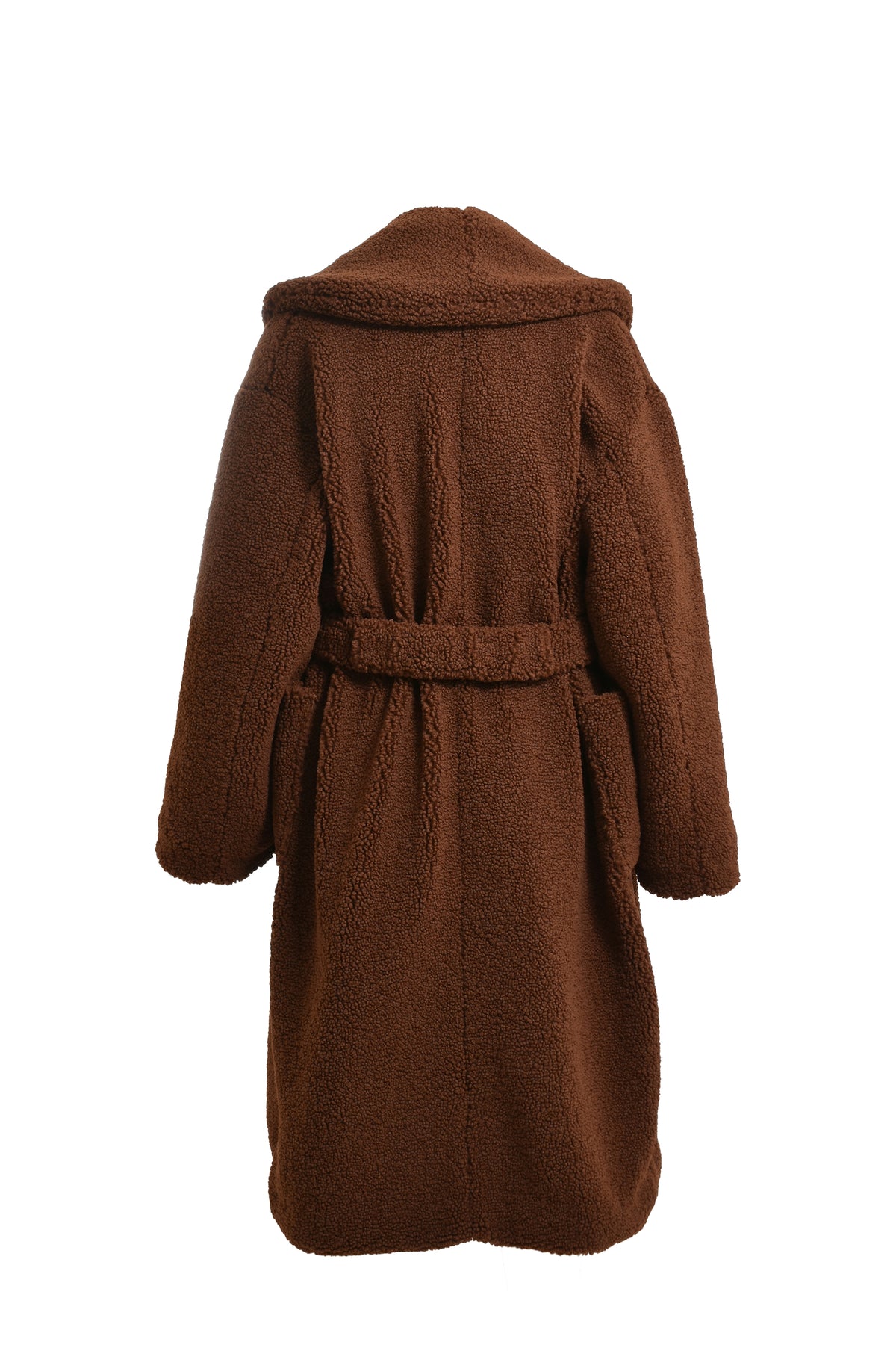 Casablanca RECYCLED POLYESTER SHEARLING ROBE / BRW