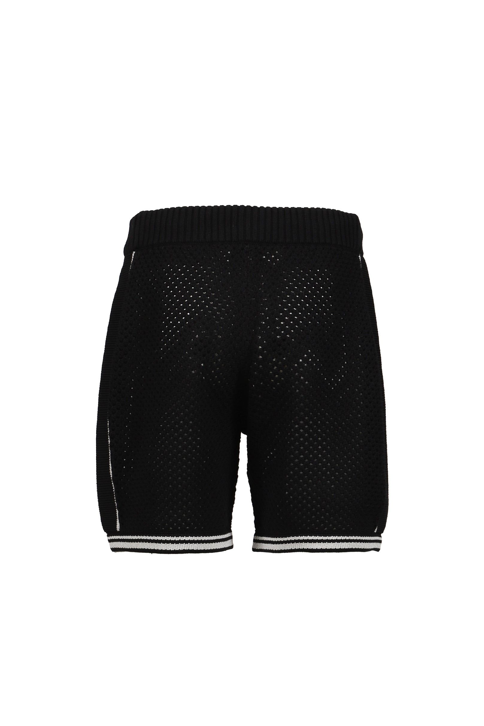 CASABLANCA MESH SHORTS / BLK