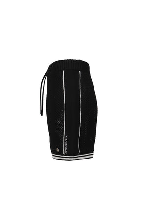 CASABLANCA MESH SHORTS / BLK