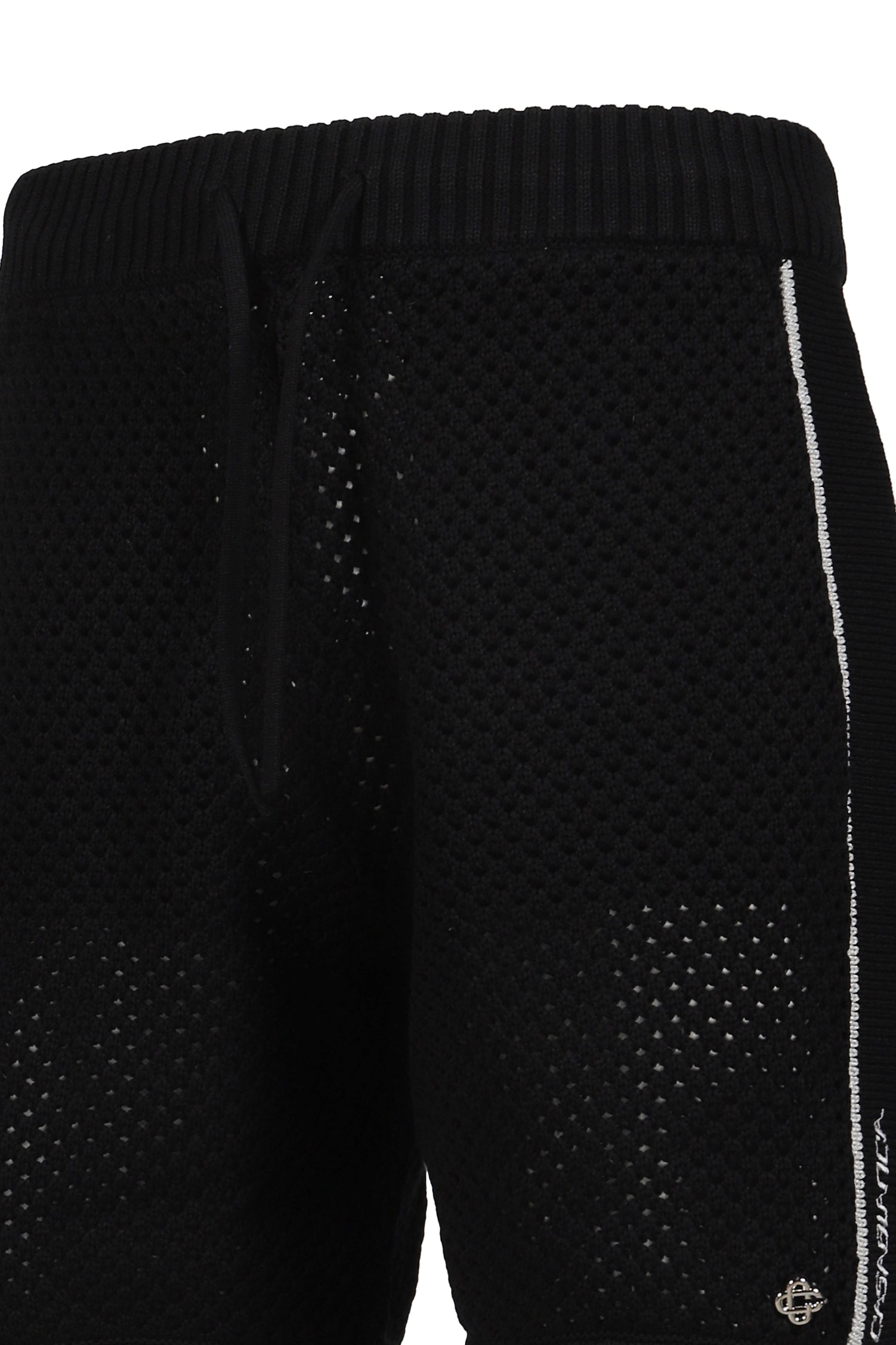 CASABLANCA MESH SHORTS / BLK