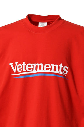 CAMPAIGN LOGO T-SHIRT / RED