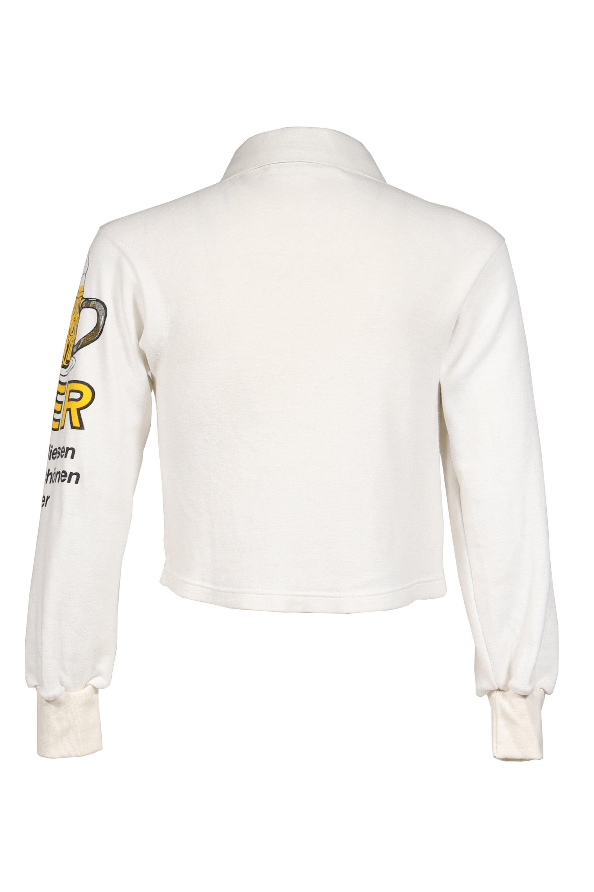 RUGBY TEE (UPCYCLED VINTAGE TEE) / WHT