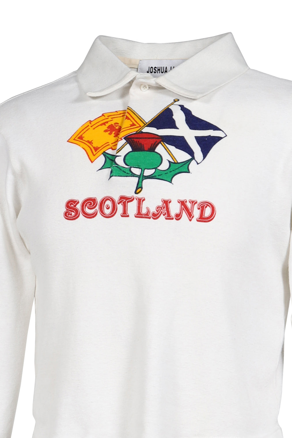 RUGBY TEE (UPCYCLED VINTAGE TEE) / WHT