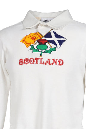 RUGBY TEE (UPCYCLED VINTAGE TEE) / WHT