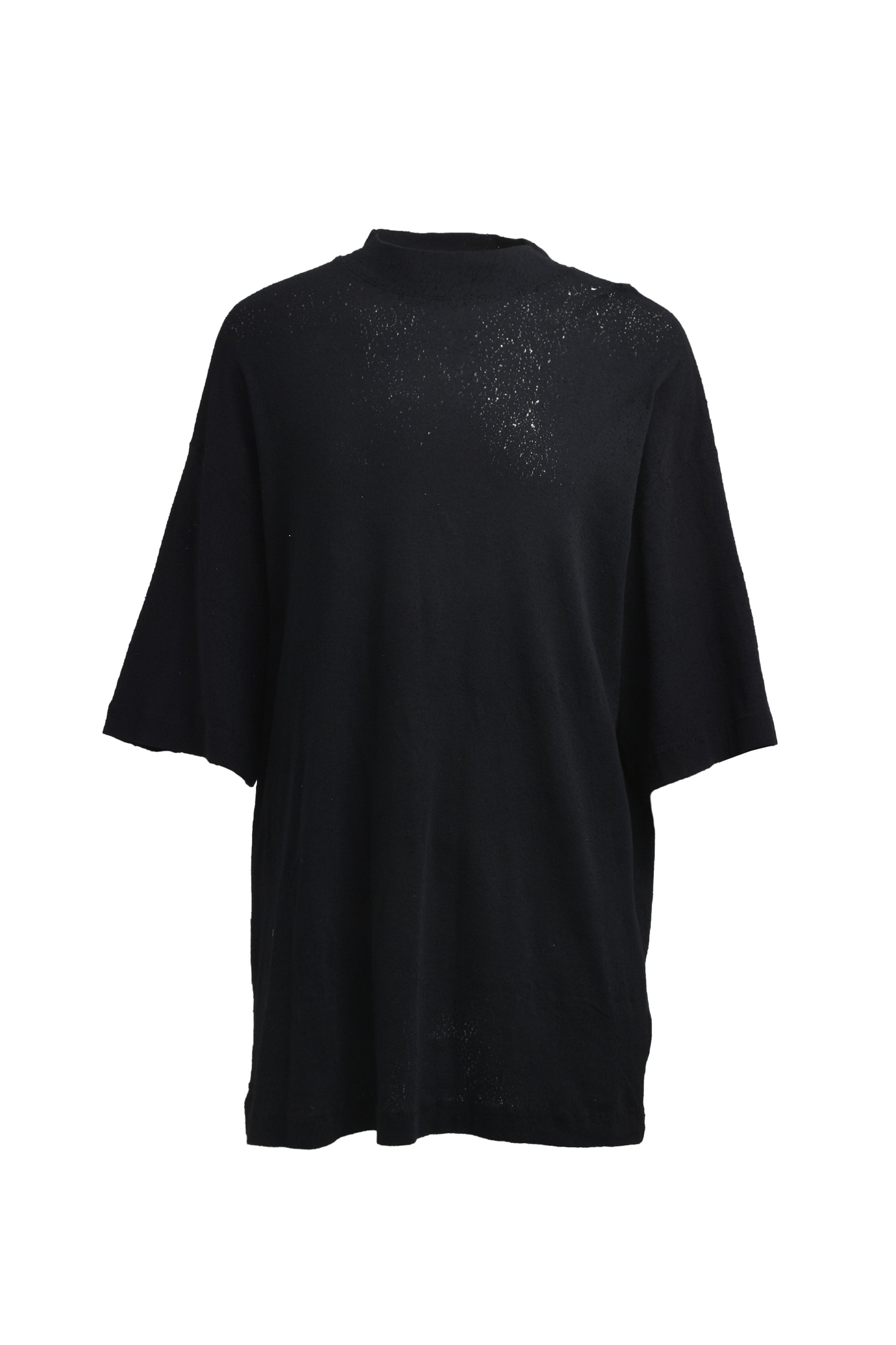 1017 ALYX 9SM アリクス SS24 DISTRESSED OVERSIZED T-SHIRT / BLK 