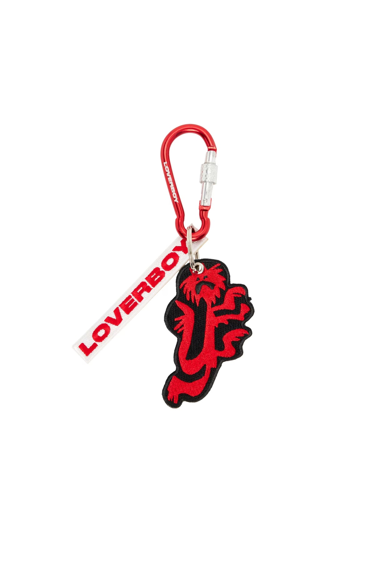CHARACTER KEYRING / RED/BLK
