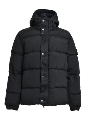 NYLON METAL DOWN JACKET / BLK