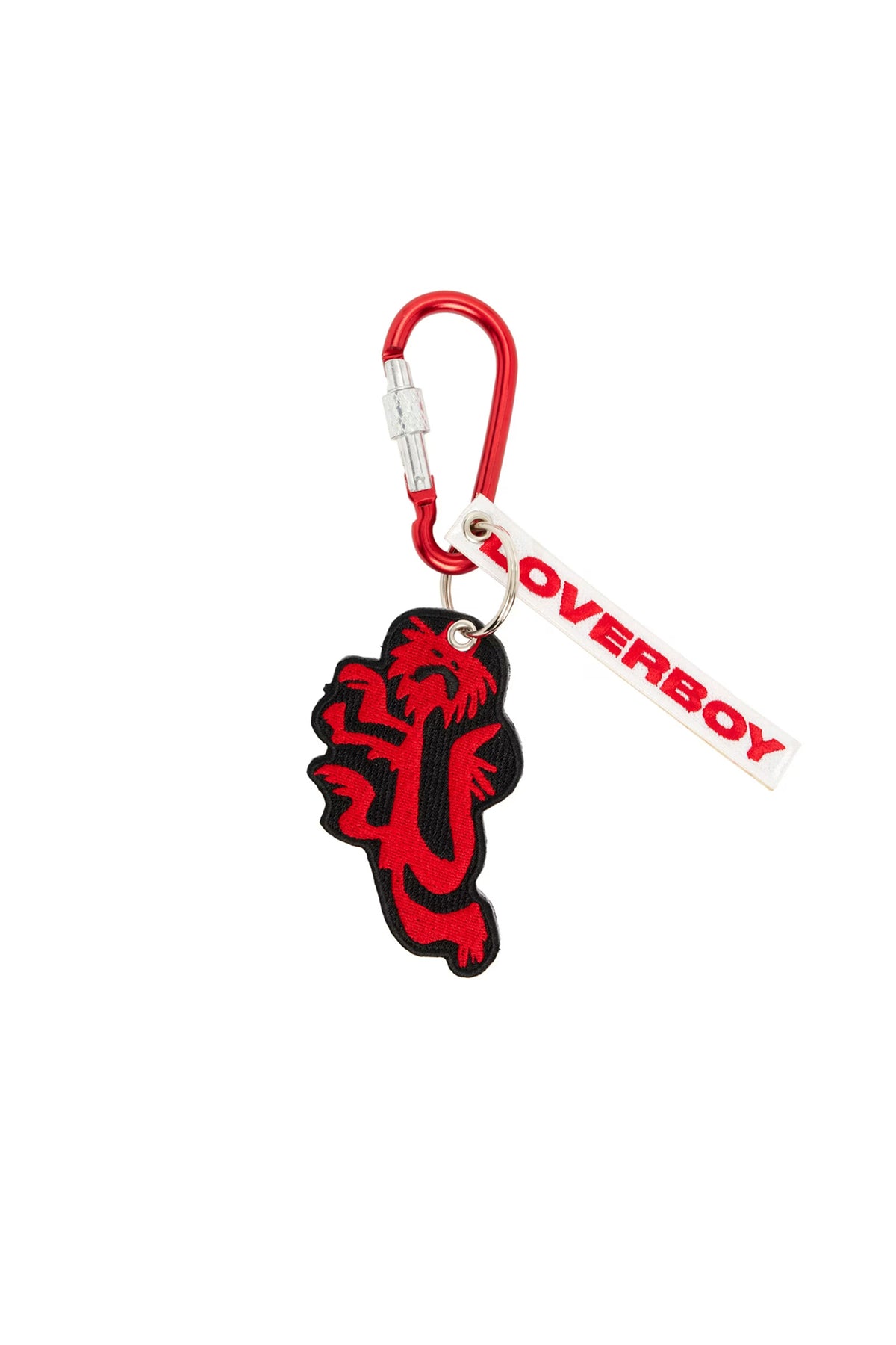 CHARACTER KEYRING / RED/BLK