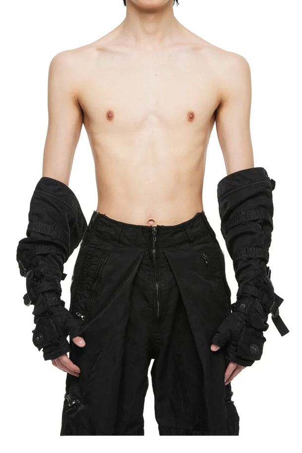 NYLON TWILL GLOVE / BLK