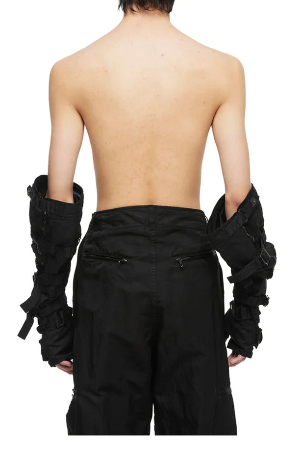 NYLON TWILL GLOVE / BLK