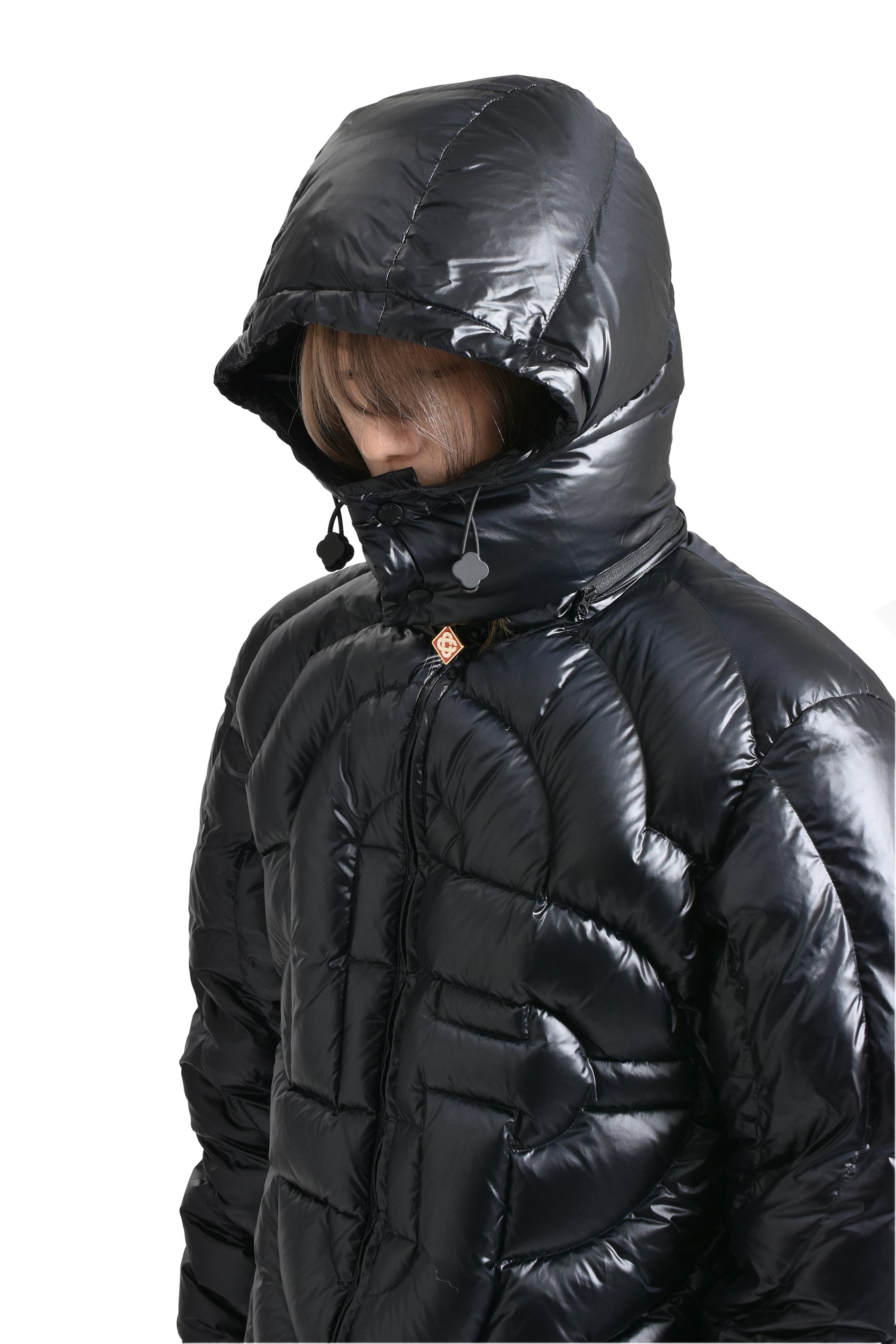 MENS QUILTED JACKET / BLK