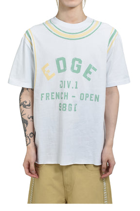 The Edge of Earth™ FRENCH OPEN TSHIRT / WHT