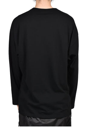 L/S PRINT T-SHIRT / BLK