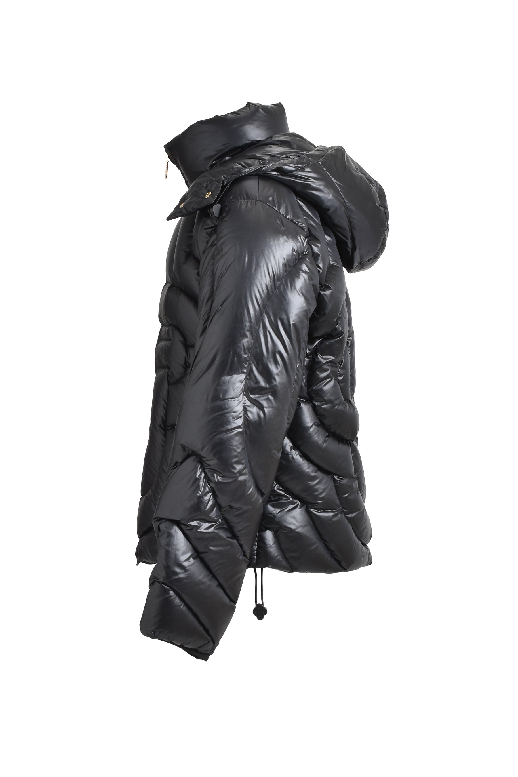 MENS QUILTED JACKET / BLK