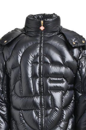 MENS QUILTED JACKET / BLK