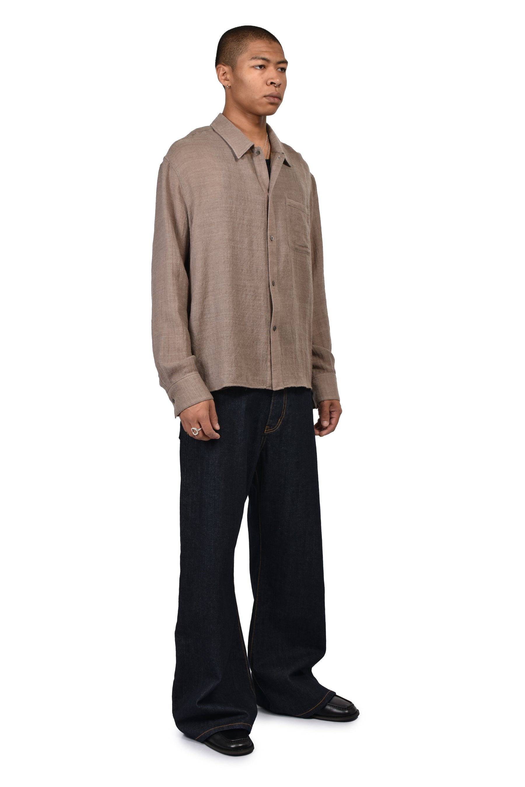DINNER SHIRT / MOCHA