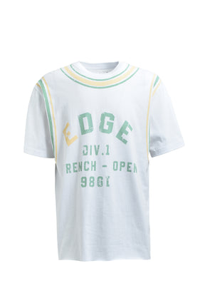 The Edge of Earth™ FRENCH OPEN TSHIRT / WHT