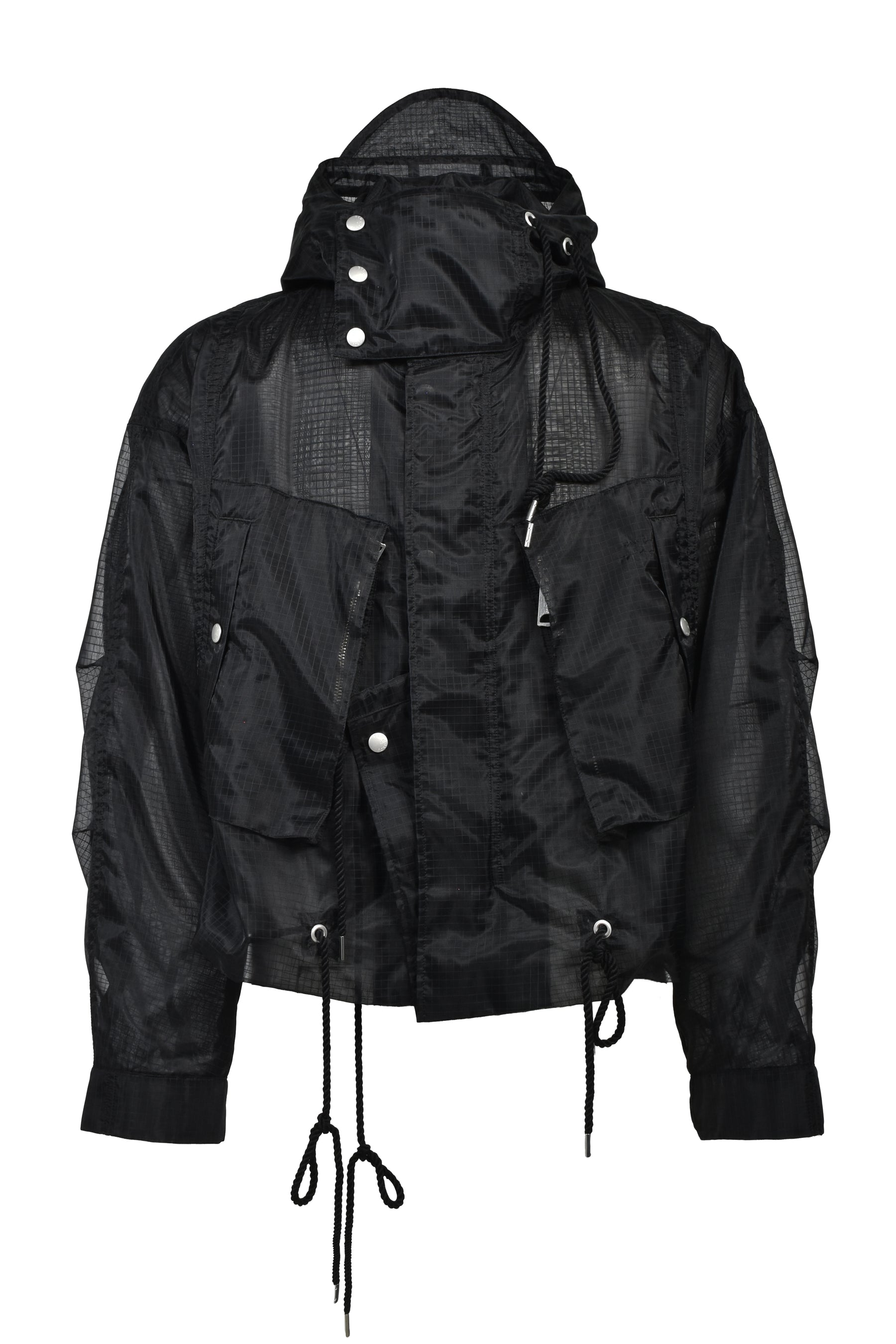 BED J.W. FORD HOODED SHORT MODS (EXCLUSIVE) / BLK