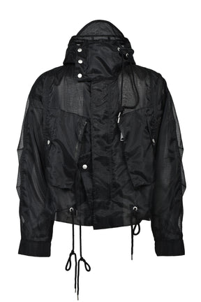BED J.W. FORD HOODED SHORT MODS (EXCLUSIVE) / BLK