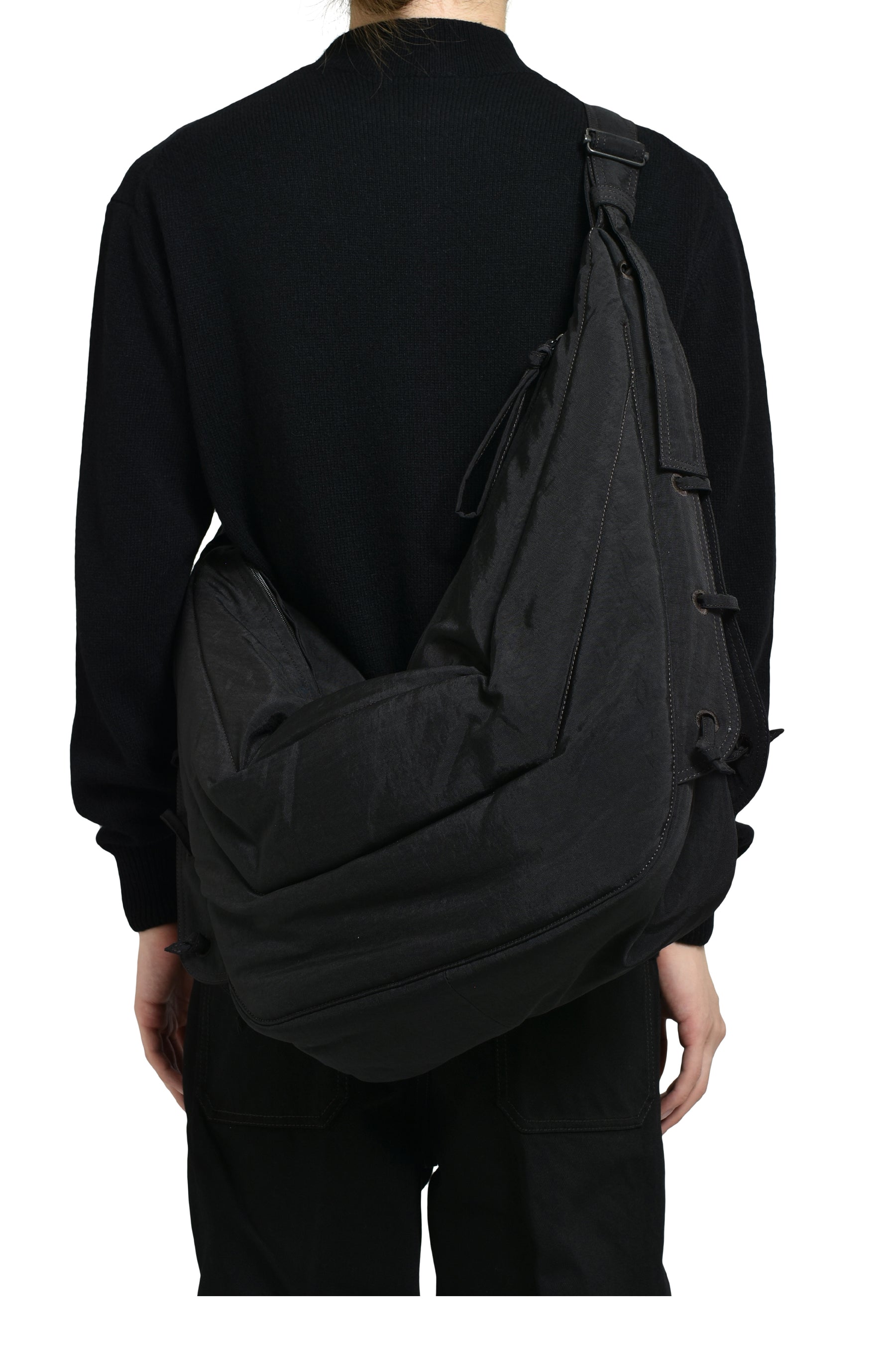 LEMAIRE ルメール FW25 LARGE SOFT GAME BAG / DARK CHOCOLATE