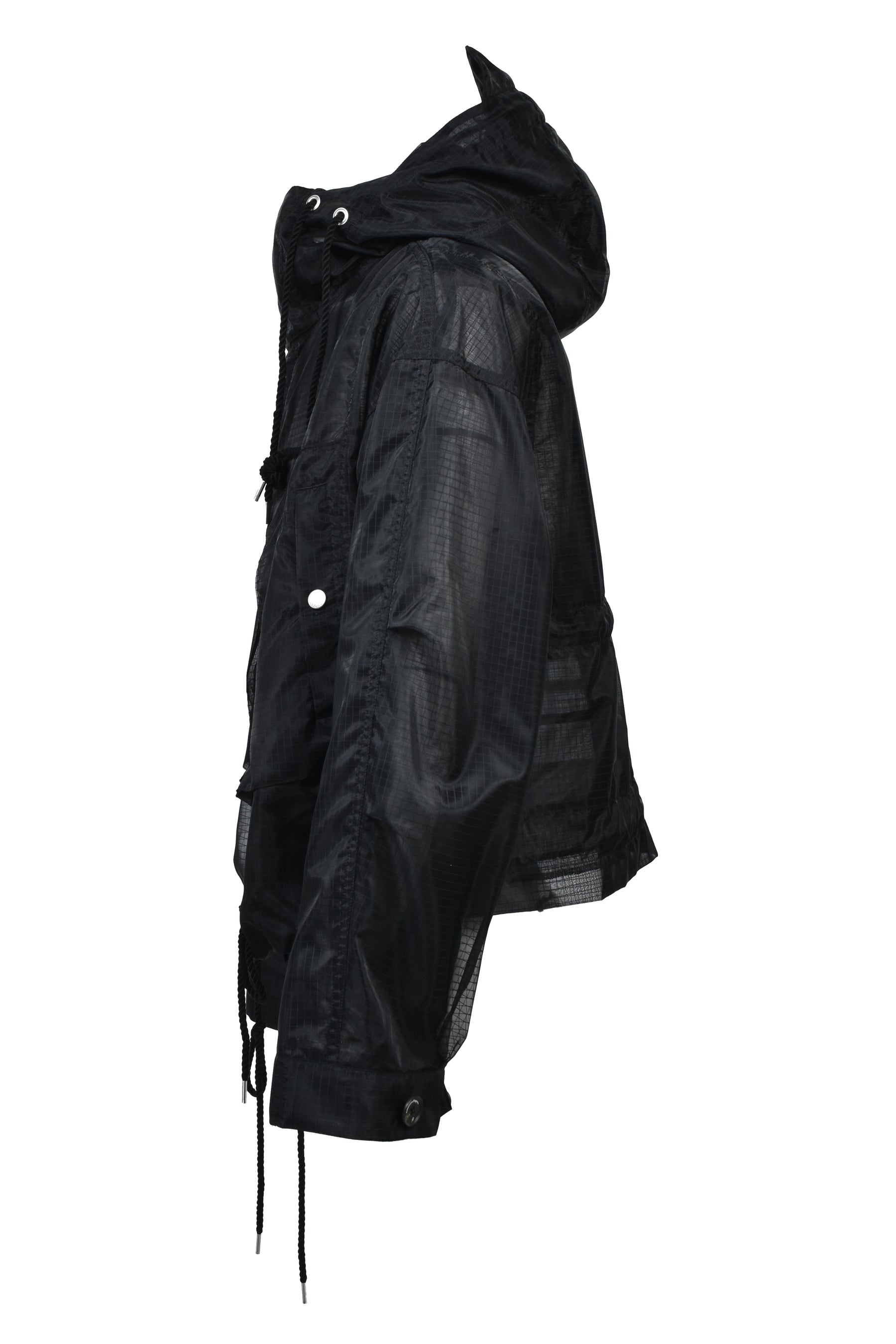 BED J.W. FORD HOODED SHORT MODS (EXCLUSIVE) / BLK