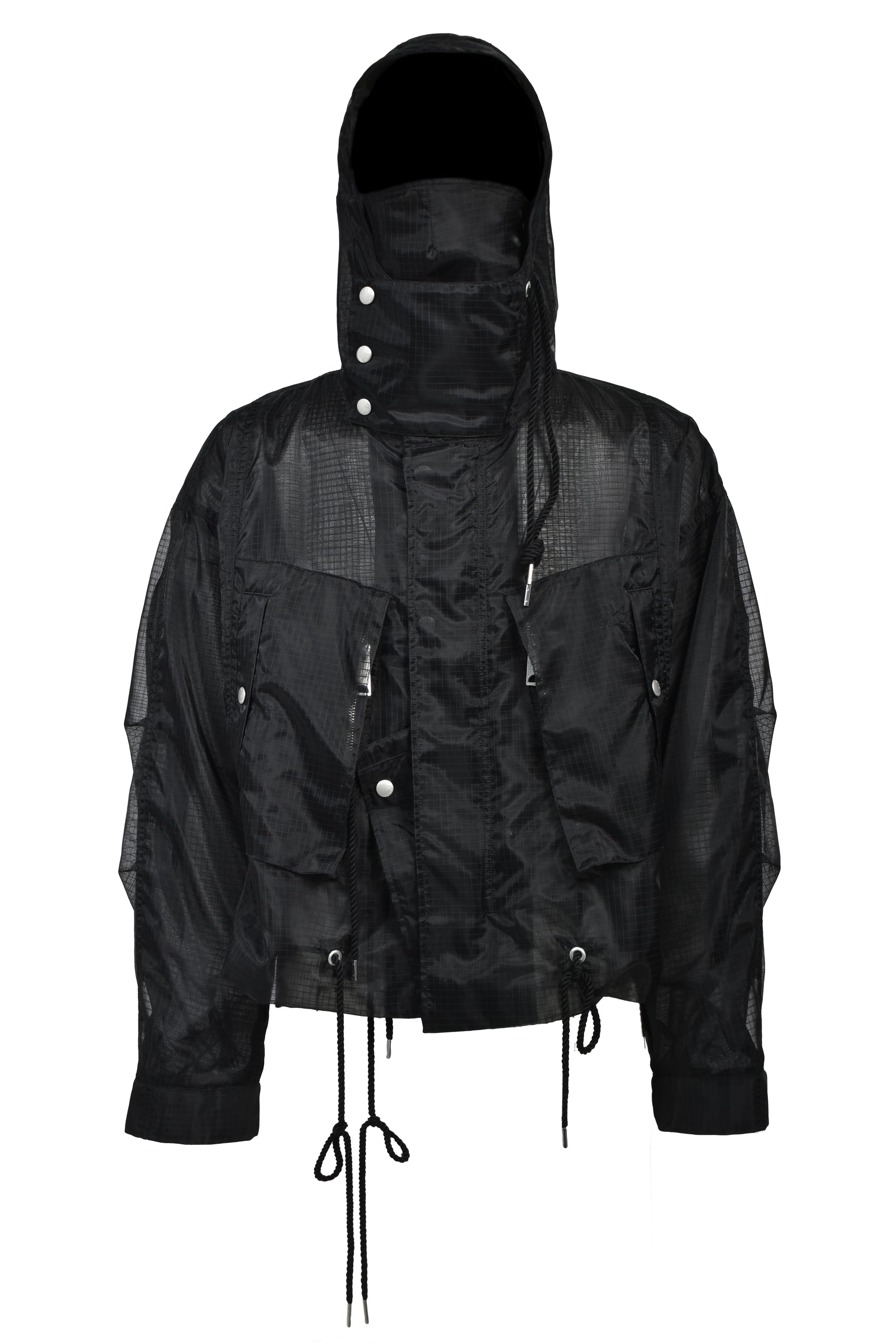 BED J.W. FORD HOODED SHORT MODS (EXCLUSIVE) / BLK