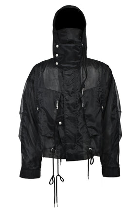 BED J.W. FORD HOODED SHORT MODS (EXCLUSIVE) / BLK