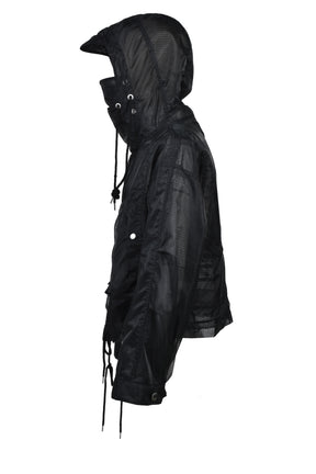 BED J.W. FORD HOODED SHORT MODS (EXCLUSIVE) / BLK