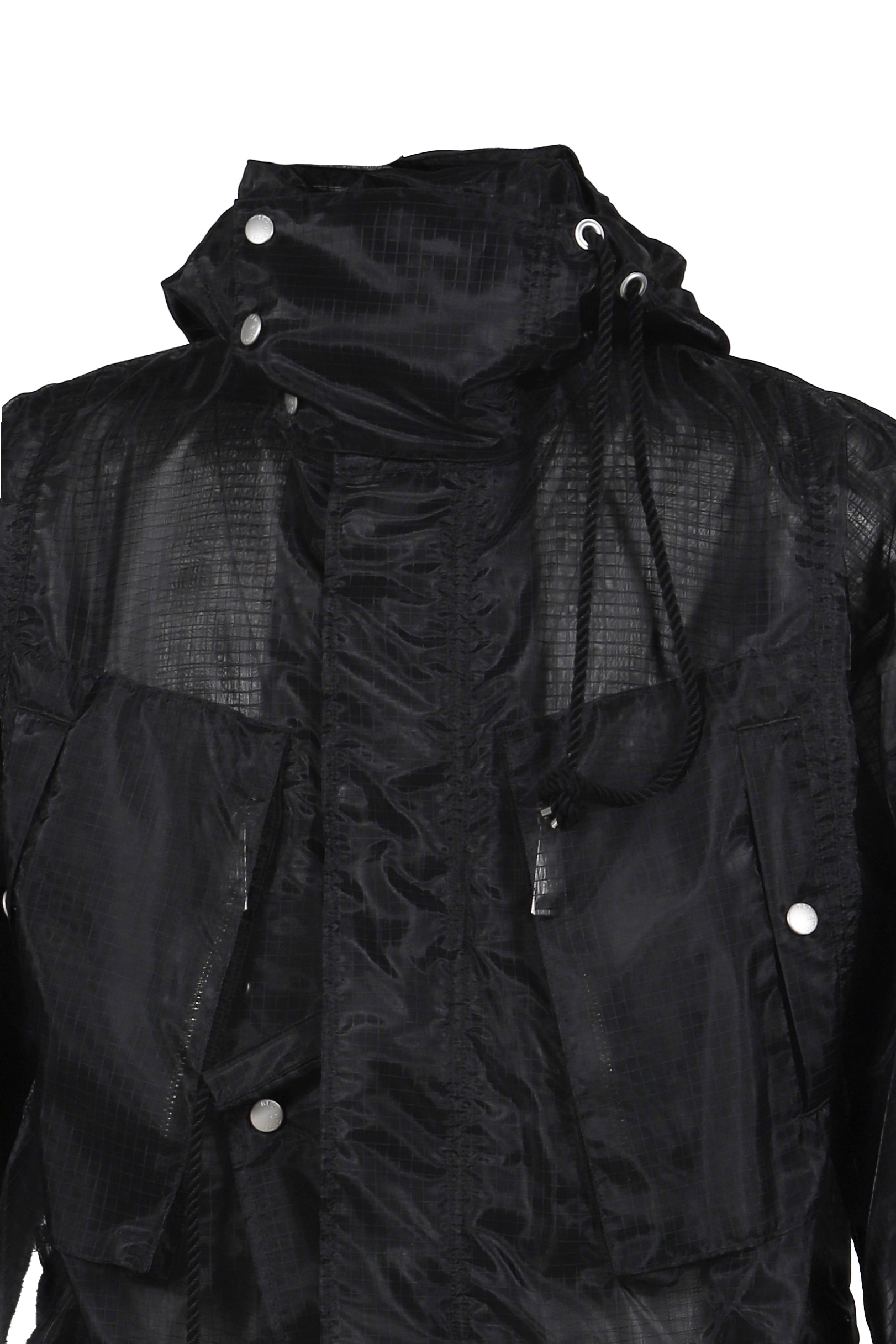 BED J.W. FORD HOODED SHORT MODS (EXCLUSIVE) / BLK