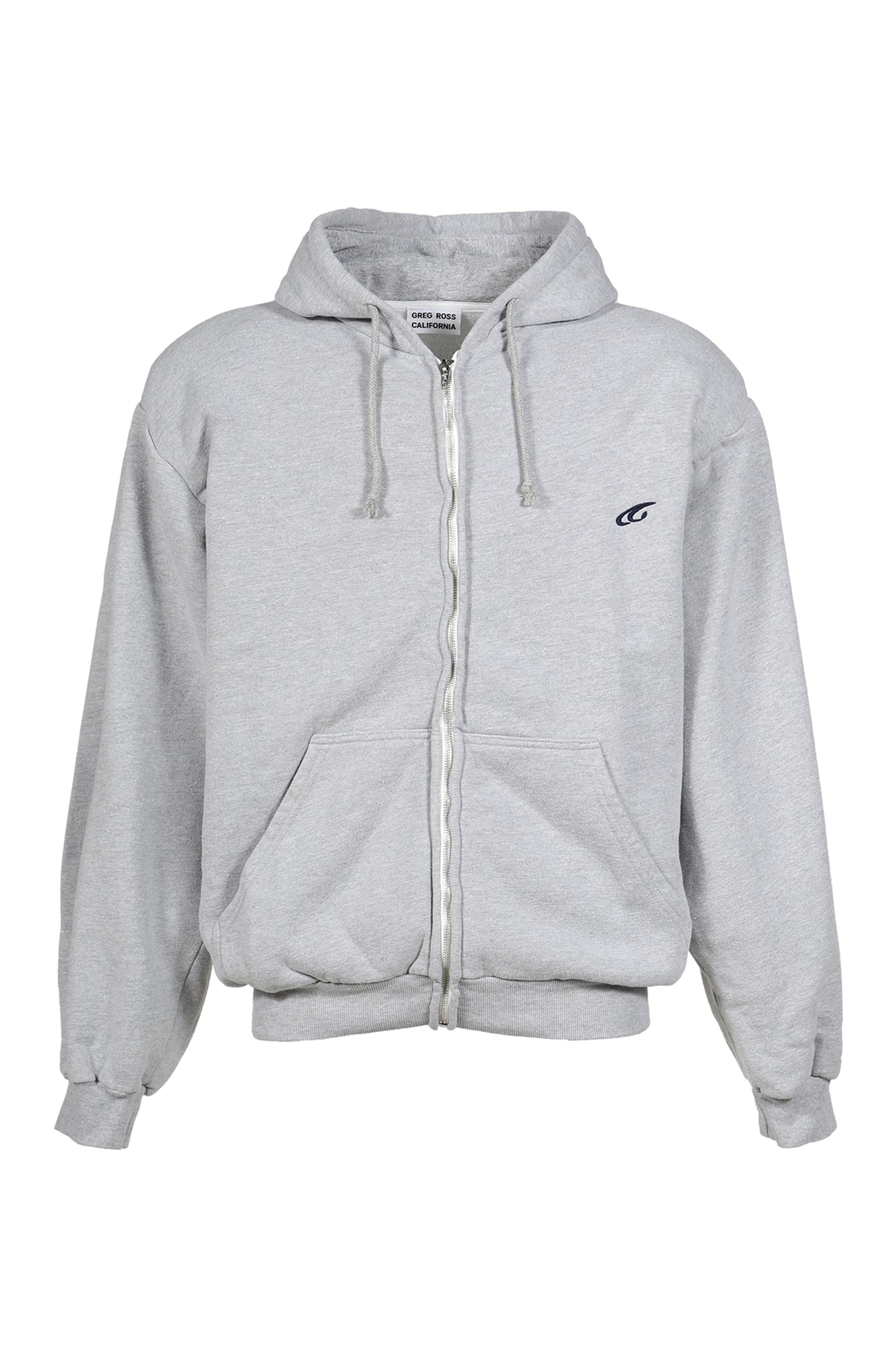 SHOULDER PAD HOODIE V2 / HEATHER GRY
