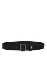 LEATHER BELT - BISON FULL GRAIN / BLK