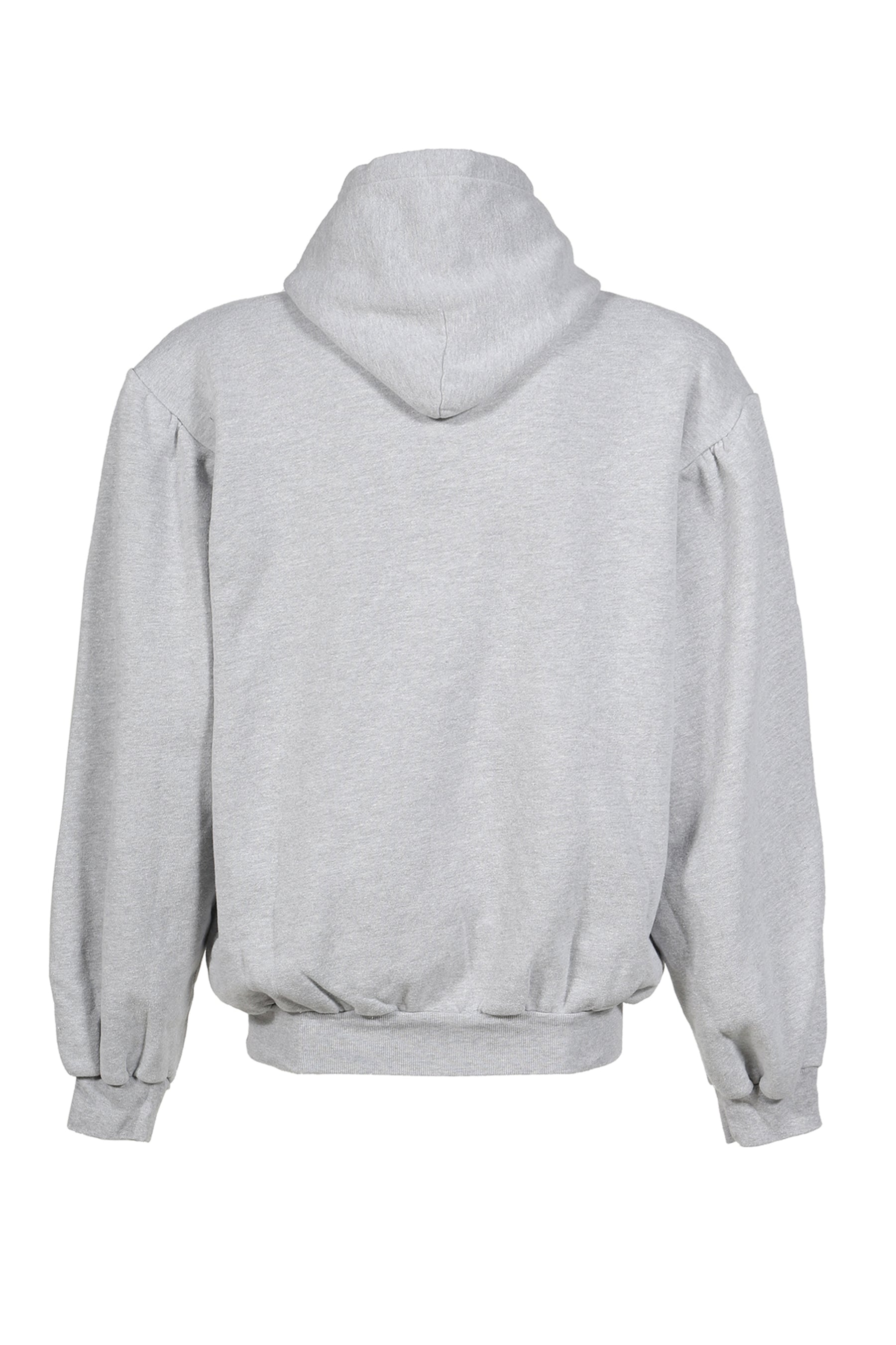 SHOULDER PAD HOODIE V2 / HEATHER GRY