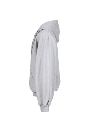 SHOULDER PAD HOODIE V2 / HEATHER GRY