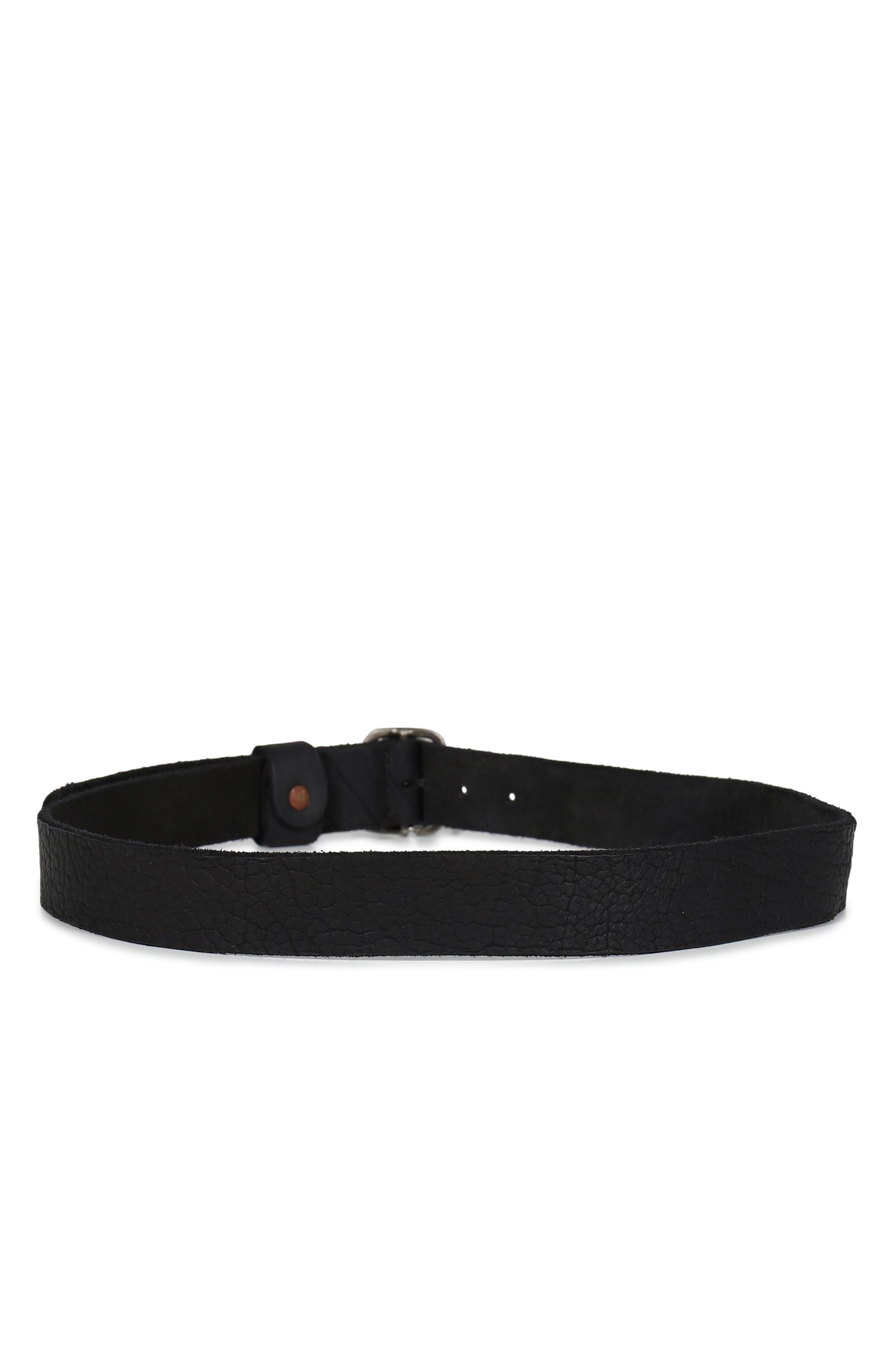 LEATHER BELT - BISON FULL GRAIN / BLK