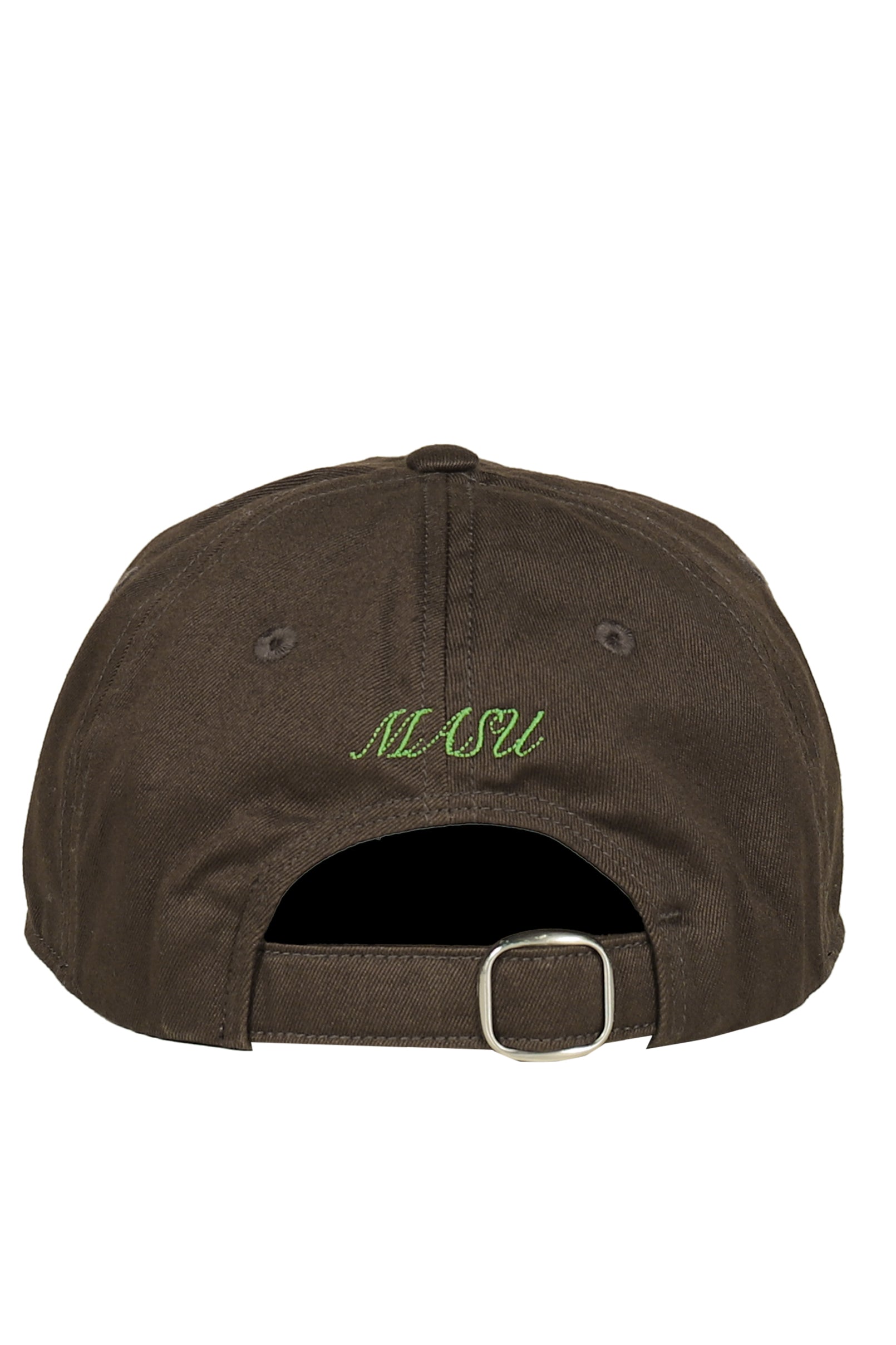 キャップ MASU MASU エムエーエスユー FW26 MB MESSAGE CAP / BRW - NUBIAN ヌビアン