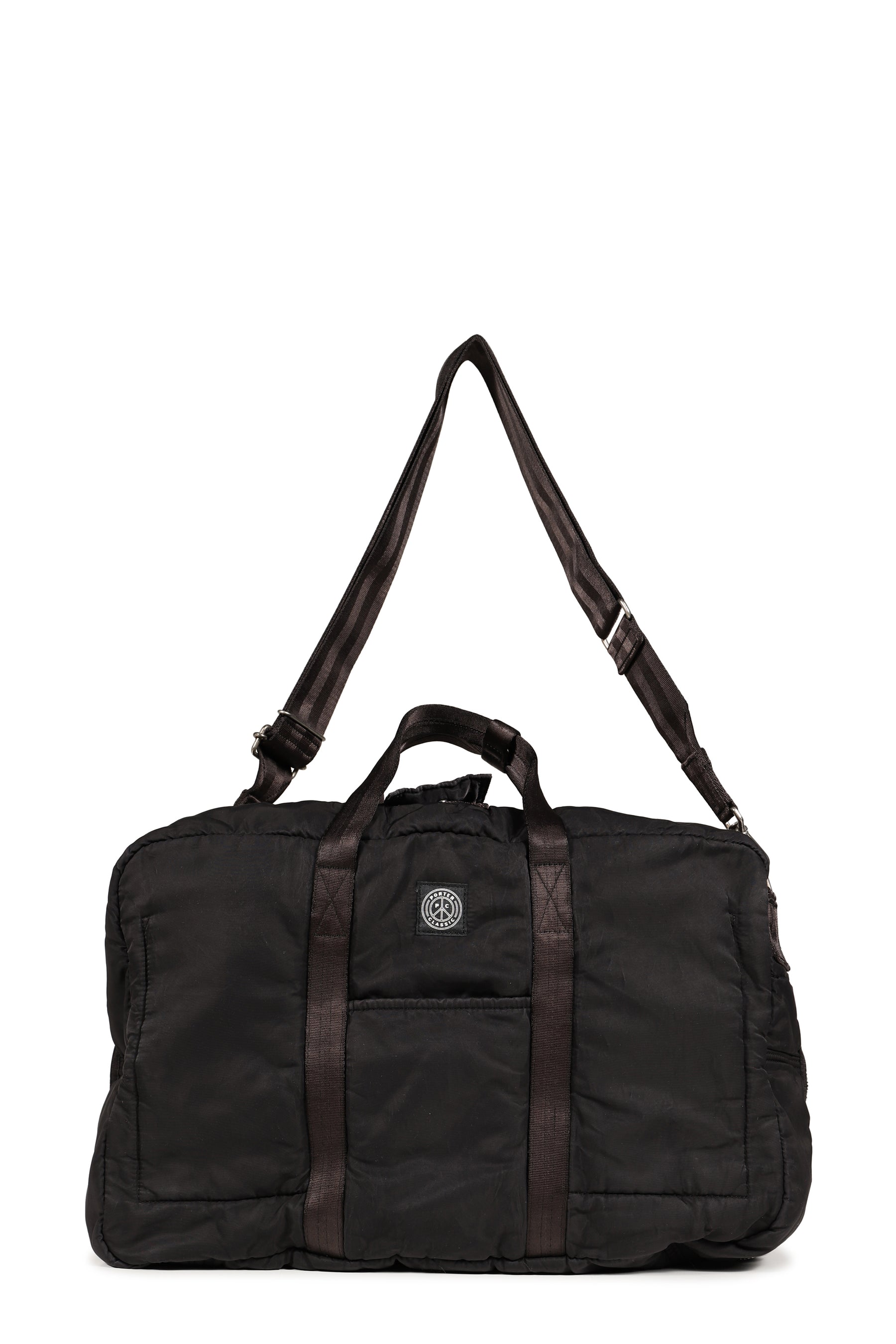SUPER NYLON TRAVEL BAG M / BLK