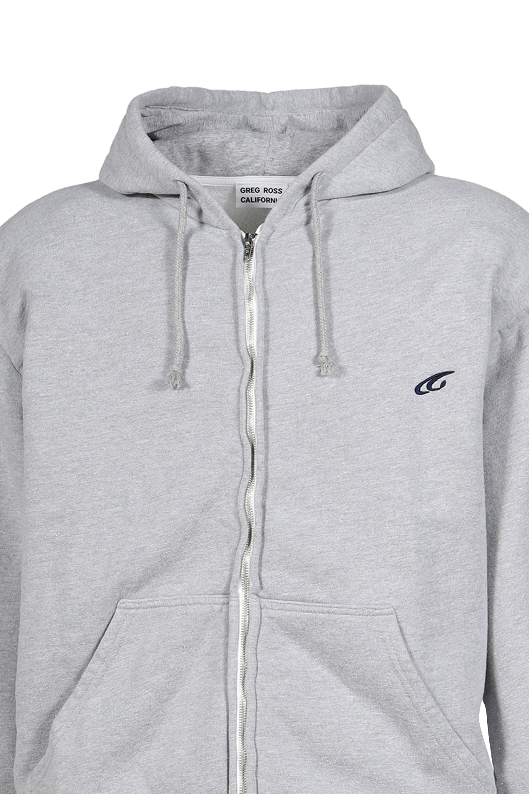 SHOULDER PAD HOODIE V2 / HEATHER GRY