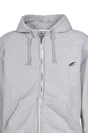 SHOULDER PAD HOODIE V2 / HEATHER GRY