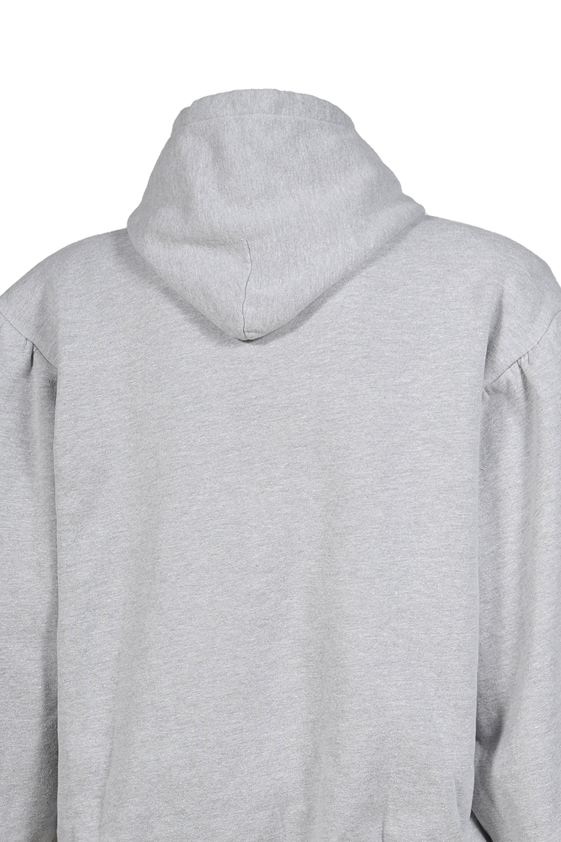SHOULDER PAD HOODIE V2 / HEATHER GRY