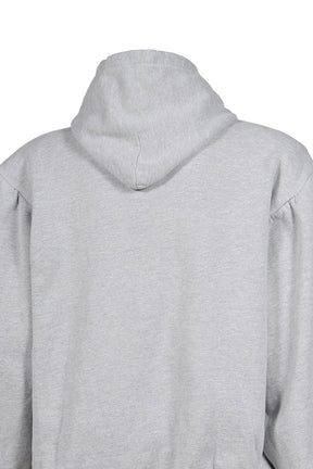 SHOULDER PAD HOODIE V2 / HEATHER GRY