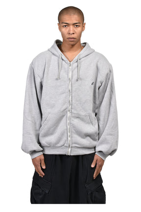 SHOULDER PAD HOODIE V2 / HEATHER GRY