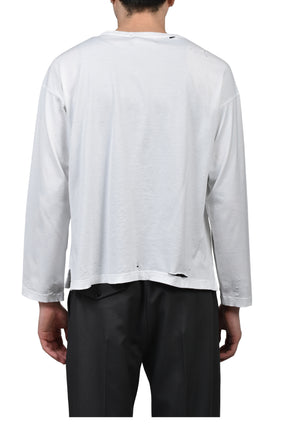 BLOND LONG SLEEVE / WHT
