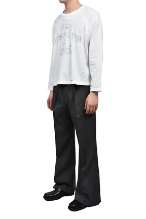 BLOND LONG SLEEVE / WHT