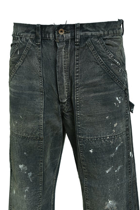 BOW WOW バウワウ FW25 DUCK PAINTER PANTS AGED / AGED BLK - NUBIAN