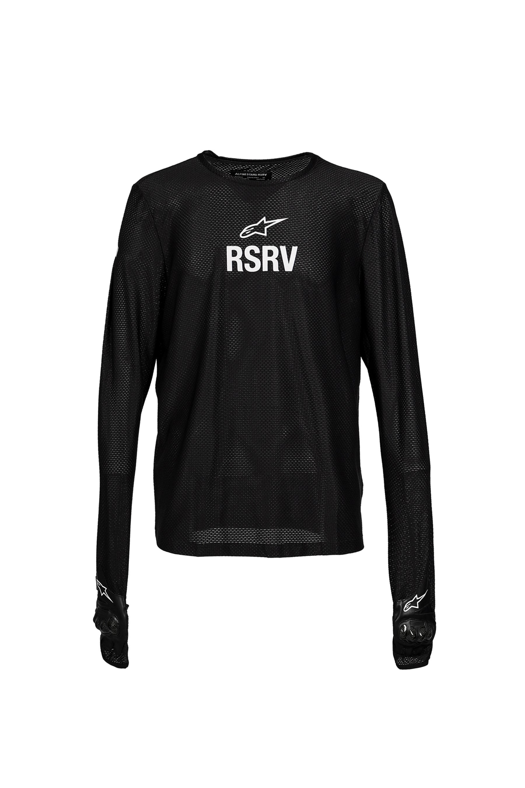 KNUCKLE LS TEE / BLK