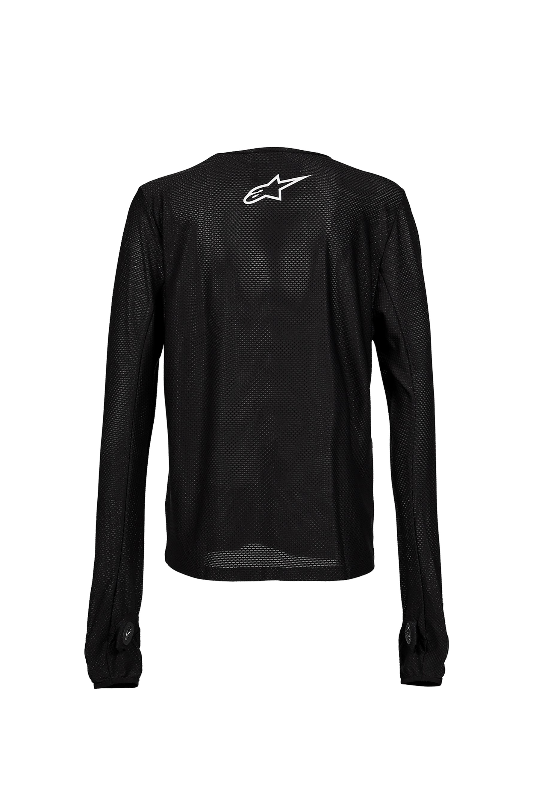 KNUCKLE LS TEE / BLK