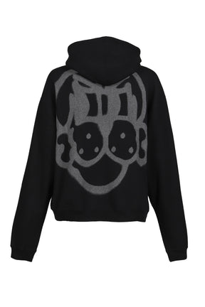 REFLECTIVE FINESSE PUP CORE HOODIE / BLK