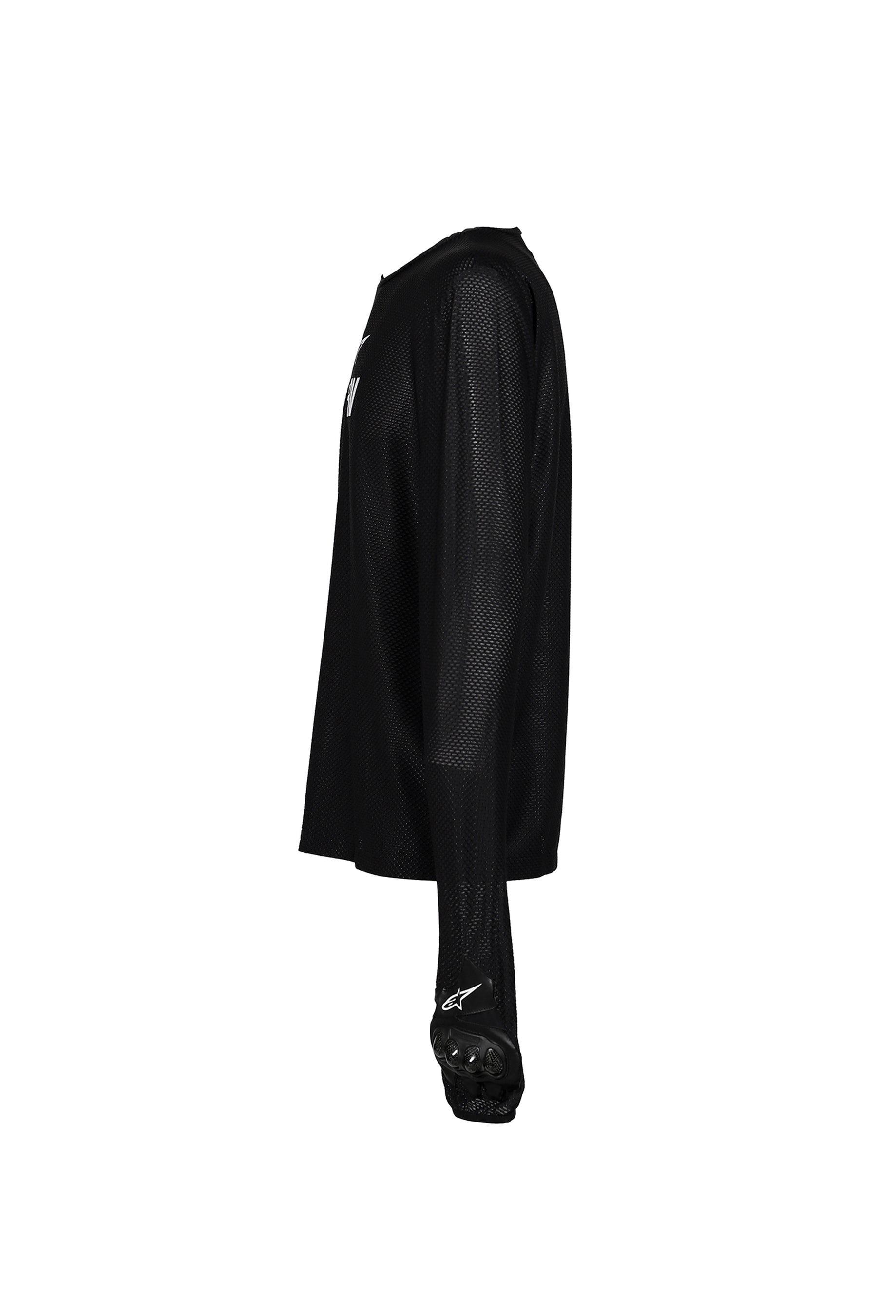 KNUCKLE LS TEE / BLK