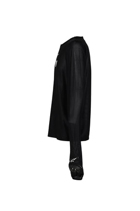 KNUCKLE LS TEE / BLK